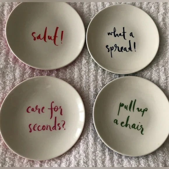 kate spade Kitchen Kate Spade Appetizer Plates Poshmark
